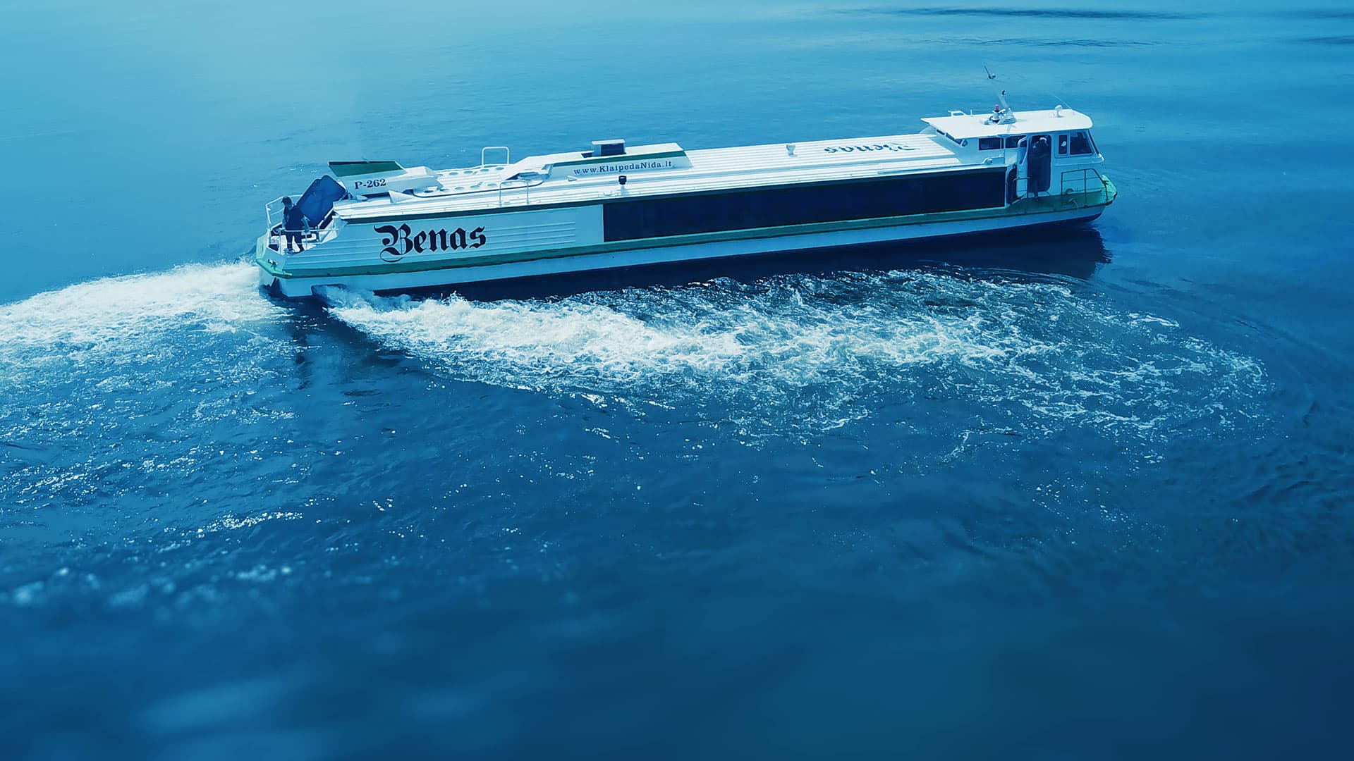 Kelionė laivu Kuršių mariomis Klaipėda - Nida ir atgal